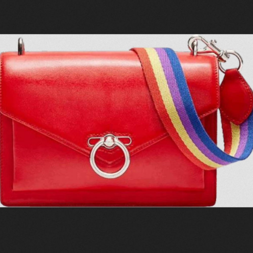 Rebecca minkoff red jean medium crossbody bag